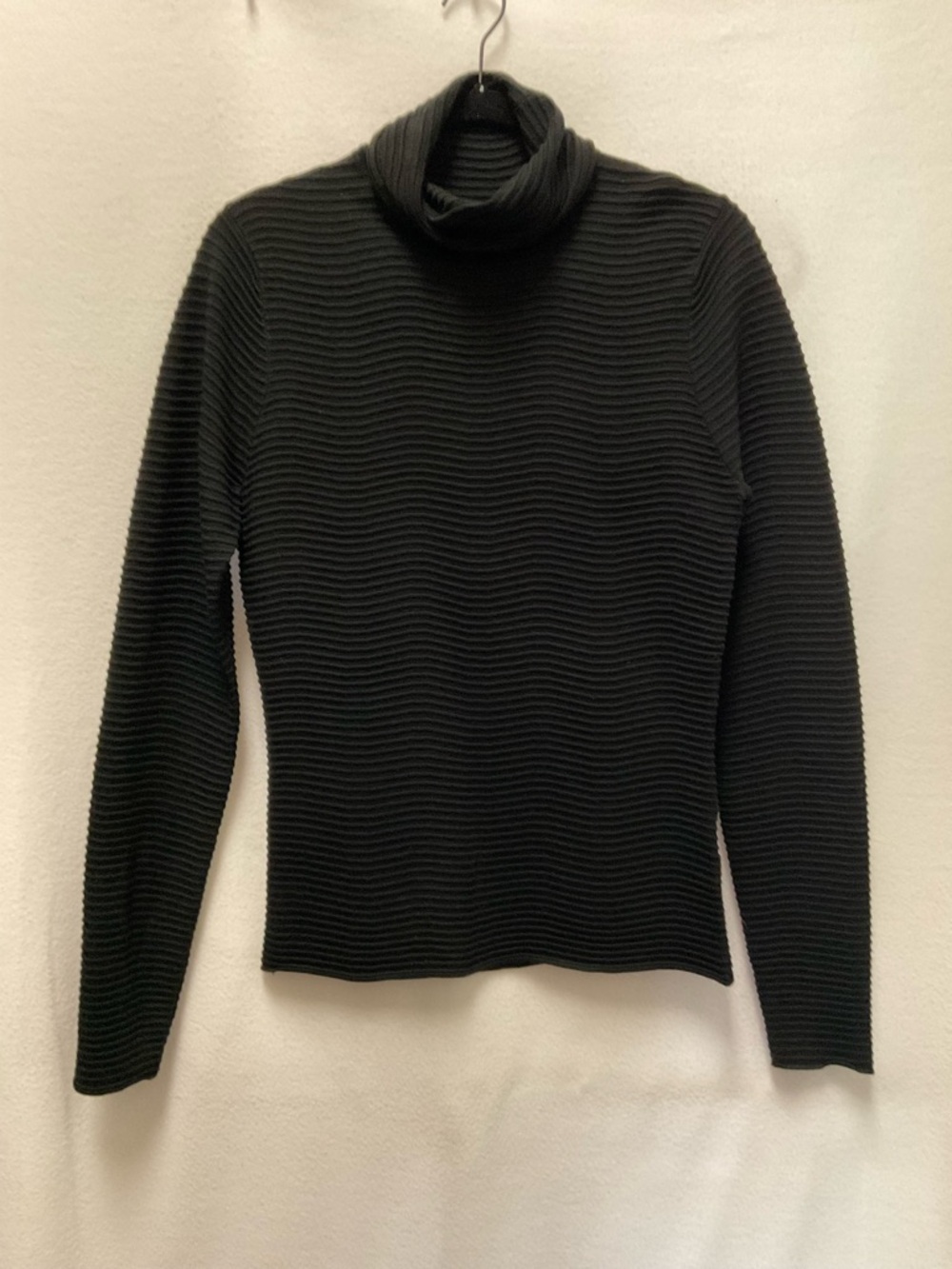 Alp N Rock Black Ribbed Turtleneck Sweater